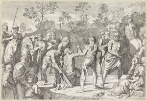 Martelaarschap van de heilige Andreas door Carlo Cesio