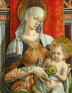 Madonna en Kind (detail)