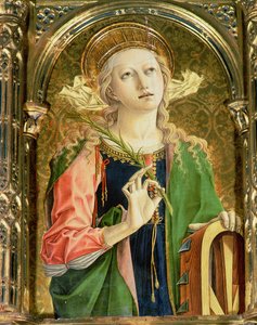 St. Catharina van Alexandrië (detail)