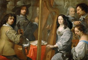 Zelfportret met Familie, ca. 1650