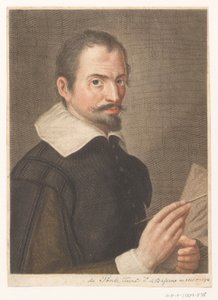 Portret van kunstenaar Francesco Bassano II