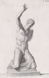 Standbeeld van Narcissus, 1734