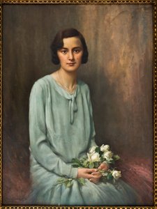 Portret van Nina Galletto door Carlo Grossi