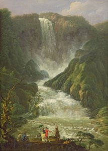 De watervallen van Terni door Carlo Labruzzi