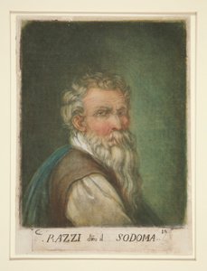 (Portret van) G. A. Bazzi, ook wel Il Sodoma