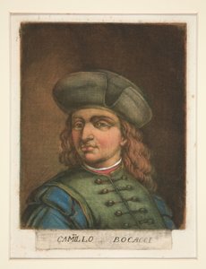 Camillo Bocacci, uit Ritratti di pittori (Portretten van schilders) door Carlo Lasinio