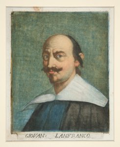 Giovanni Lanfranco, uit Ritratti di pittori (Portretten van Schilders)