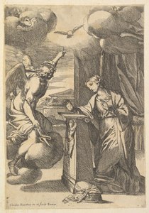 De Aankondiging door Carlo Maratta or Maratti