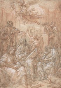 Allegorie van de Oude en Nieuwe Verbonden, 1700-1708 door Carlo Maratti
