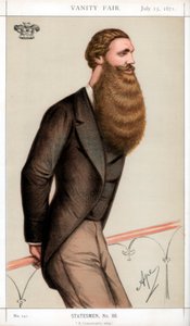 Een conservatieve zweep, 1871 door Carlo Pellegrini