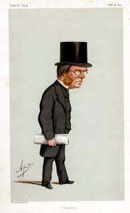 Lyon Playfair, Schotse chemicus, politicus en bestuurder, 1875 door Carlo Pellegrini