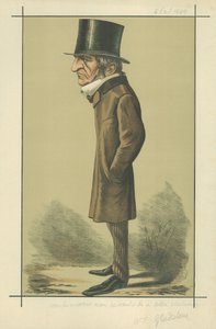 Mr William Ewart Gladstone door Carlo Pellegrini