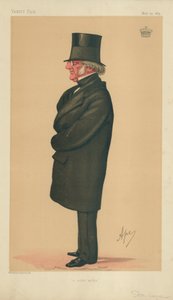 Philip-Henry Stanhope Stanhope, Een Edel Schrijver, 23 mei 1874, Vanity Fair cartoon