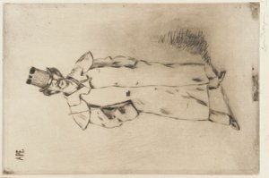 Portret van Whistler door Carlo Pellegrini