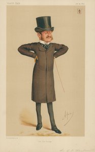 Sir George Orby Wombwell, Onze Sir George, 24 januari 1874, Vanity Fair cartoon door Carlo Pellegrini