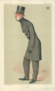 De graaf van Stradbroke, Suffolk, 31 juli 1875, Vanity Fair cartoon door Carlo Pellegrini