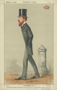 De Markies van Hartington door Carlo Pellegrini