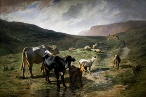 Bij Rivara door Carlo Pittara