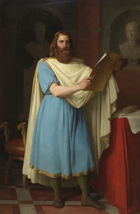 Alarik II, Visigotische koning, 1856 door Carlos María Esquivel y Rivas