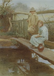 Wachten op een Hapje door Carlton Alfred Smith