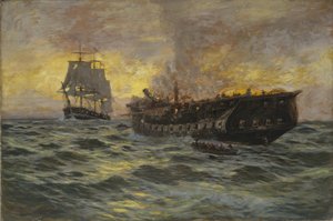 Engagement tussen de U.S. Fregat Constitution en H.M.S. Java, 1897