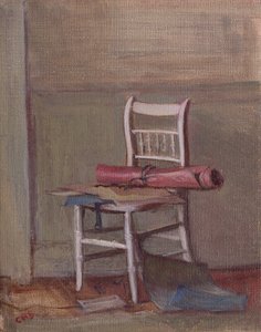 Hoek van het atelier