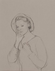 Studie voor Elizabeth Bennet