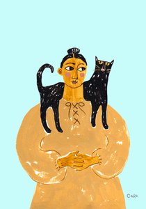 Volkskunst: de kat als metgezel