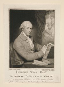 Benjamin West Esq.r / Historische Schilder van Zijne Majesteit