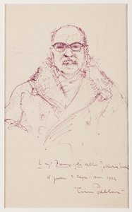 Portret van Ingenieur Zampigh door Caroline Watson