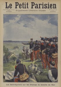 Cadetten van de Franse militaire academie van Saint-Cyr op de slagvelden van het Oosten