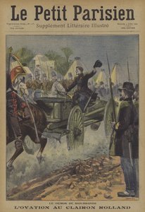 Ovation voor trompetter Rolland, de held van de Slag bij Sidi Brahim, Algerije, 1845 door Carrey