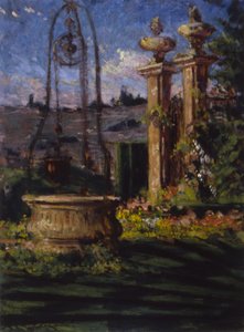 In de Tuinen van de Villa Palmieri