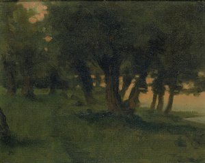 Aan de oevers van de Rijn, nabij St. Germain bij Mont d