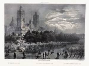 De kettingen bij maanlicht, ca. 1855-6