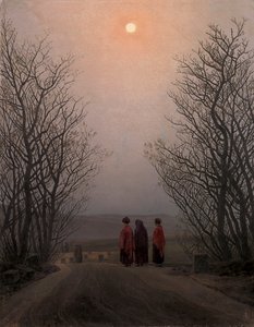 Paasmorgen door Caspar David Friedrich