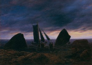 Vissersboot Bij De Oostzee, ca. 1830 door Caspar David Friedrich