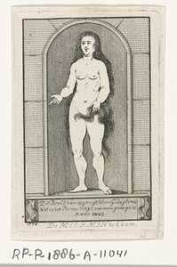 Nis met het standbeeld van een zeemeermin door Caspar Jacobsz. Philips