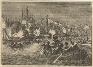 Spaanse vloot op de Schelde door Hollanders veroverd en verbrand, 1631