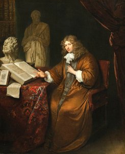 Portret van de verzamelaar Abraham van Lennep