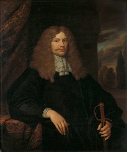 Portret van Cornelis Backer (1633-81), raadslid, schepen en kolonel van de Amsterdamse schutterij