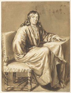 Portret van Cornelis de Man door Caspar Netscher