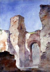 Thermen van Caracalla, Rome, 1880