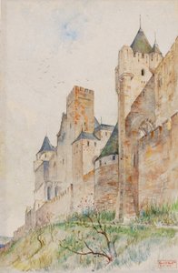 Kantelen van Carcassonne, Frankrijk, 1913