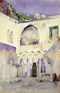 Binnenplaats, klooster Capucine, Amalfi