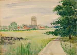 Kathedraal van Wells, Engeland, 1905