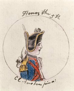 Hendrik V, ca. 1790 door Cassandra Austen
