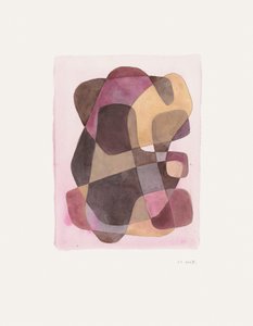 Zachte organische abstractie