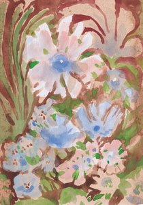 Zachte aquarelbloemen door Catalina Somolinos