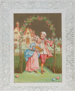 Valentijn, ca. 1880 door Catherine Greenaway